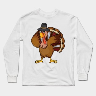 Dabbing Turkey 3To enable all products Long Sleeve T-Shirt